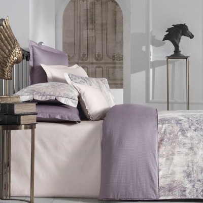 Постельное белье Sarev "Tripoli", семейное, фиолетовый