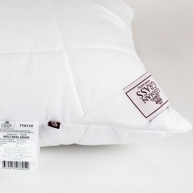 Подушка German Grass "Wellness Grass", 70x70 см, регулируемая