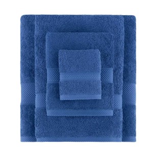 Полотенце Arya однотонное "Miranda Soft", 100x150 см, темно-синий