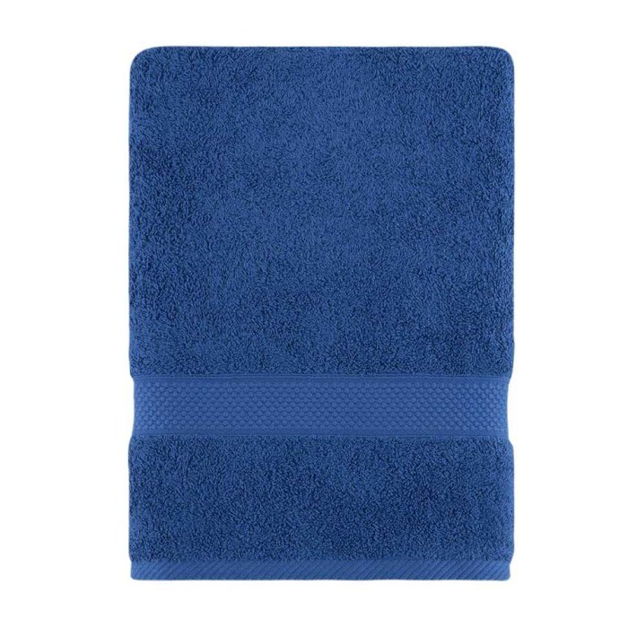 Полотенце Arya однотонное "Miranda Soft", 100x150 см, темно-синий