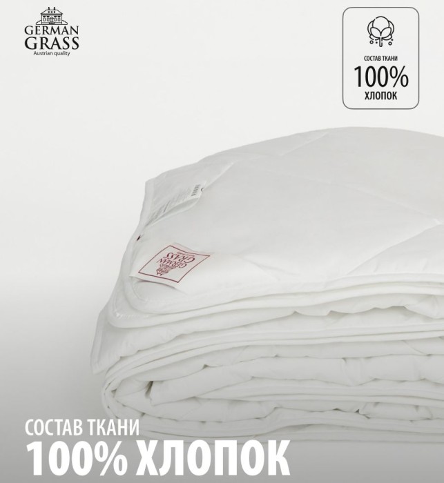 Наматрасник German Grass "Bamboo Familie Bio", 180x200 см, легкий