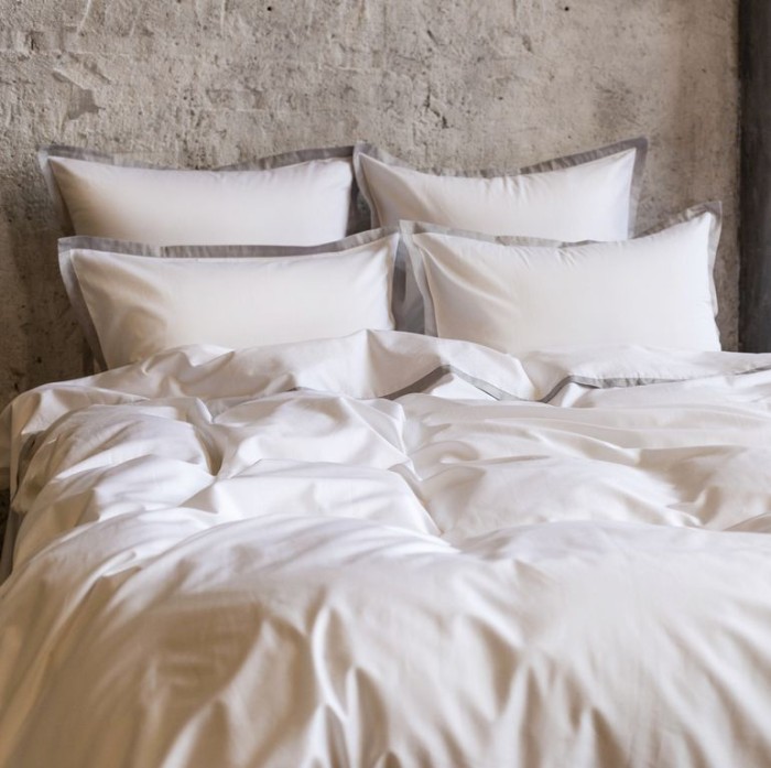 Постельное белье German Grass "Vienna Pearl", 2-х спальное, белый