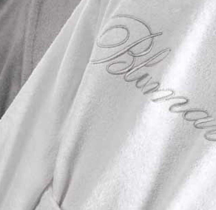 Халат махровый Blumarine "Top Model" L, белый
