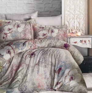 Постельное белье Do&Co Exclusive "Devon", 2-х спальное (евро), шампань