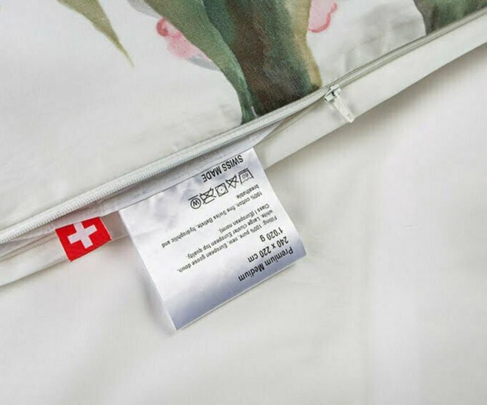 Постельное белье DecoFlux "Orchids Modern", 2-х спальное (евро), лиловый