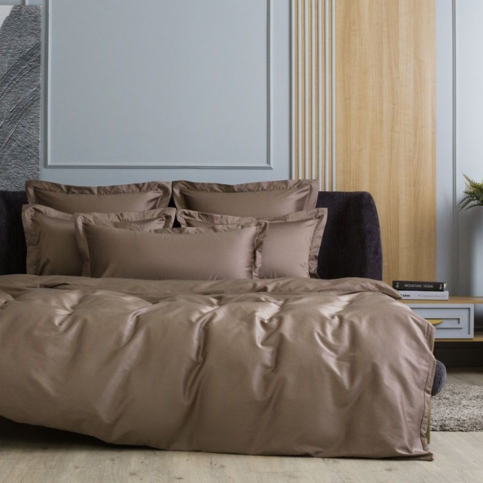 Постельное белье  German Grass "Brownie Allure", 1,5 спальное, кофейный