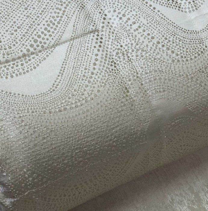 Покрывало BLUMARINE люрекс "Crystelle", 270x270 см, бежевый