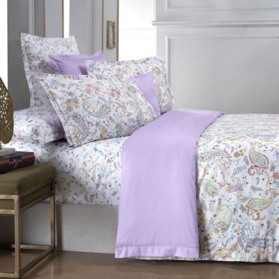 Постельное белье Sarev "Piedra", семейное, лиловый