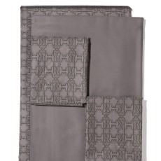 Постельное белье ROBERTO CAVALLI "BASIC 3", семейное, серый