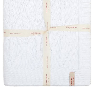 Плед Luxberry &quot;Lux 46&quot;, 100x150 см, белый