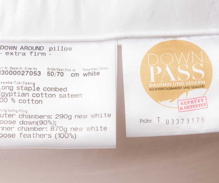 Подушка Brinkhaus 3-х камерная "Down Around", 50x70 см, мягкая