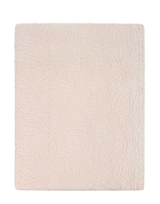 Покрывало Luxberry "Каменный Цветок", 220x240 см, пудра