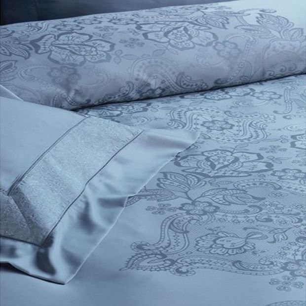 Постельное белье Valeron Jakar "Ravello", king-size, синий