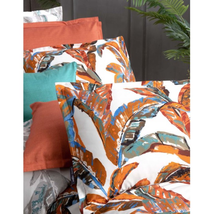 Постельное белье Sarev "Defne", семейное, оранжевый