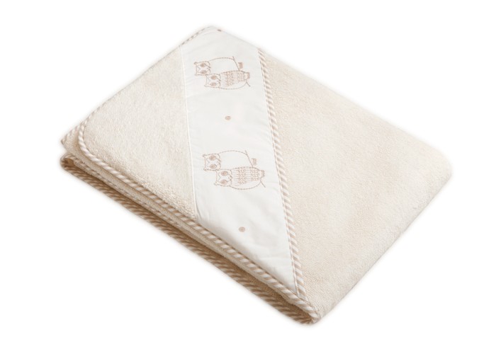 Халатик Luxberry "Совята", 9/10 лет, жемчуг, белый