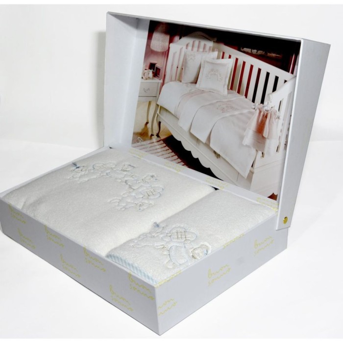 Набор полотенец Tivolyo детский "Family", 2 шт, синий