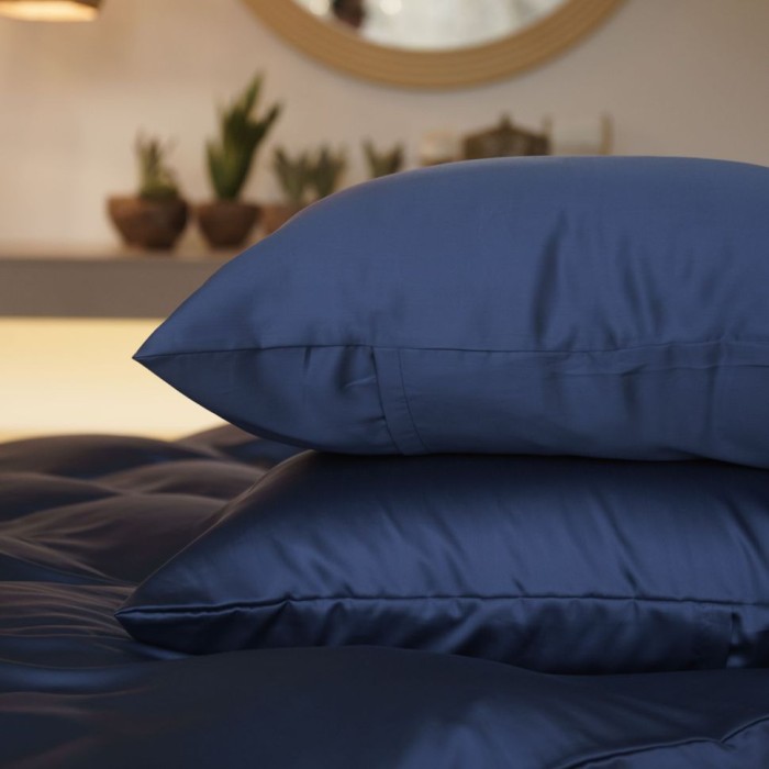 Постельное белье German Grass Tencel "Blue Brilliant", семейное