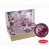 Постельное белье HOBBY "ROMINA", 2-х спальное (евро), розовый