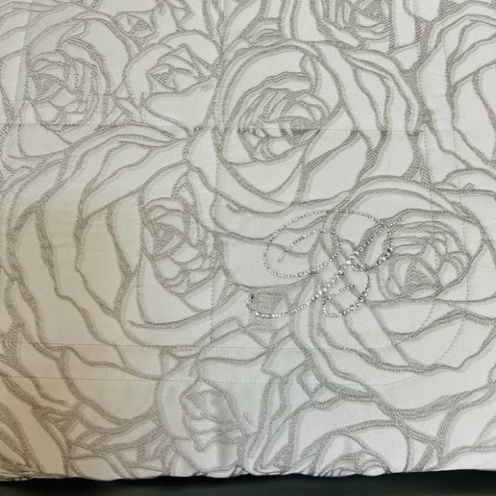 Покрывало Blumarine "Dalida", 270x270 см, серо-голубой