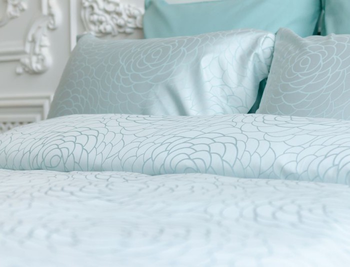 Постельное белье German Grass "Azur Palette Grass", 2-х спальное (евро), бирюзовый