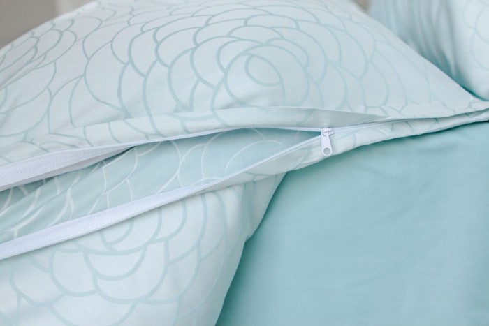 Постельное белье German Grass "Azur Palette Grass", 2-х спальное (евро), бирюзовый