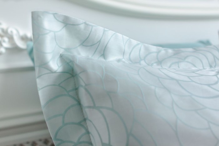 Постельное белье German Grass "Azur Palette Grass", 2-х спальное (евро), бирюзовый