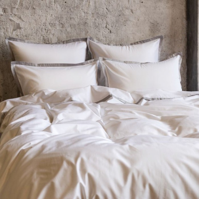 Наволочка German Grass "Vienna Pearl", 70x70 см, 2 шт, белый