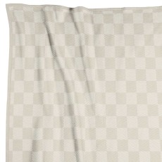 Плед BOCASA "Neutral check", 715050, 150x200 см, стоне