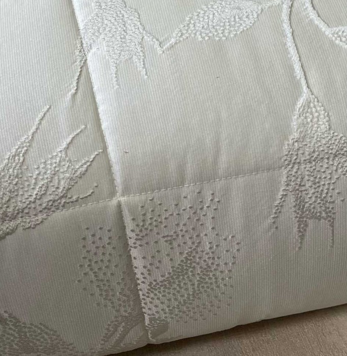 Покрывало BLUMARINE кристаллы "Giorgia", 270x270 см, жемчужный