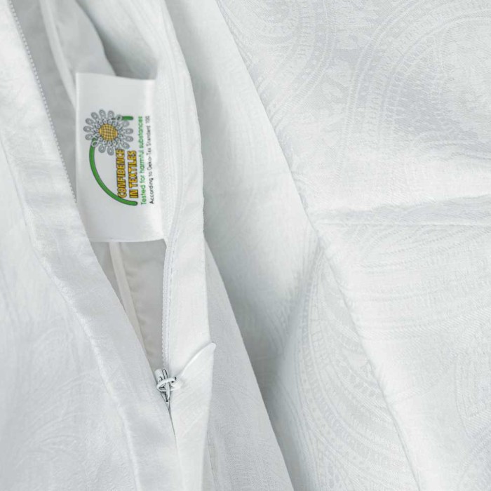 Пододеяльник German Grass "Paisley Palette", 200x220 см, белый