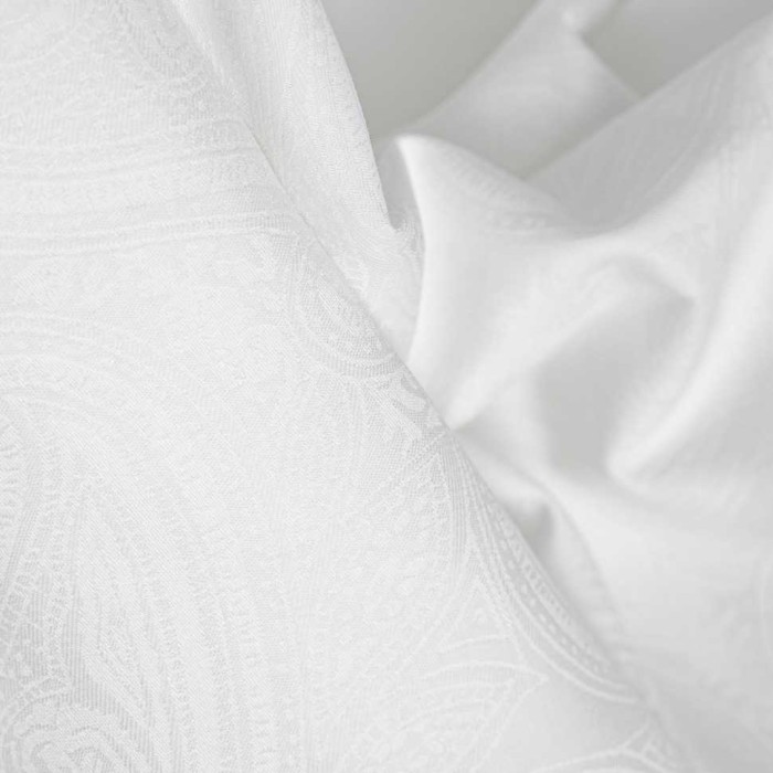 Пододеяльник German Grass "Paisley Palette", 200x220 см, белый