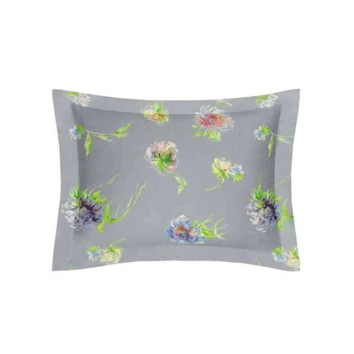 Постельное белье DecoFlux "Aster Pale", 2-х спальное, серый