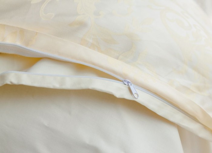 Постельное белье German Grass "Golden Palette Grass", семейное, золотистый