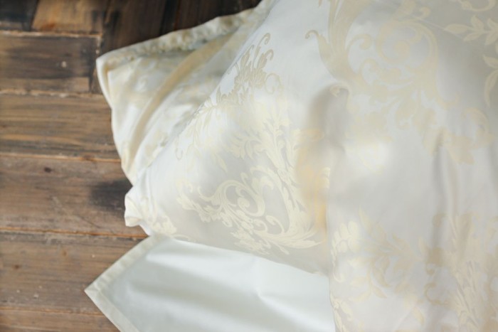 Постельное белье German Grass "Golden Palette Grass", семейное, золотистый