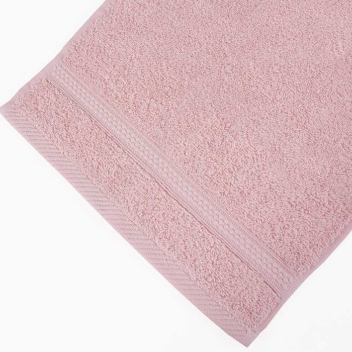 Полотенце Arya однотонное "Miranda Soft", 30x50 см, пудра