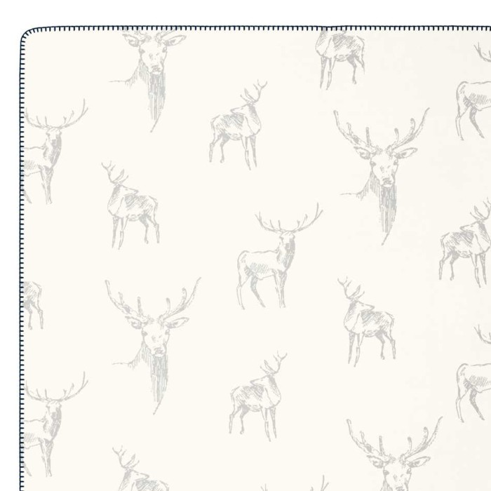 Плед Bocasa "Oh My Deer", 725424, 150x200 см, стоне