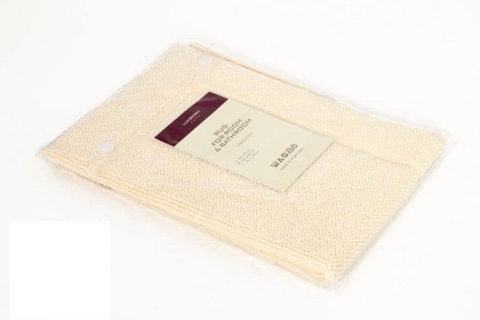 Коврик Luxberry "Lux", 70x120 см, желтый