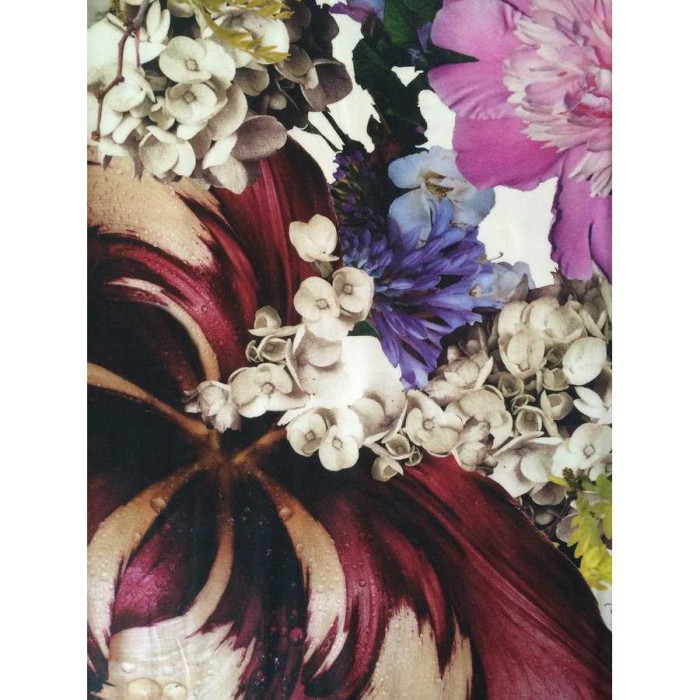 Постельное белье Roberto Cavalli "Floris 1", семейное, белый