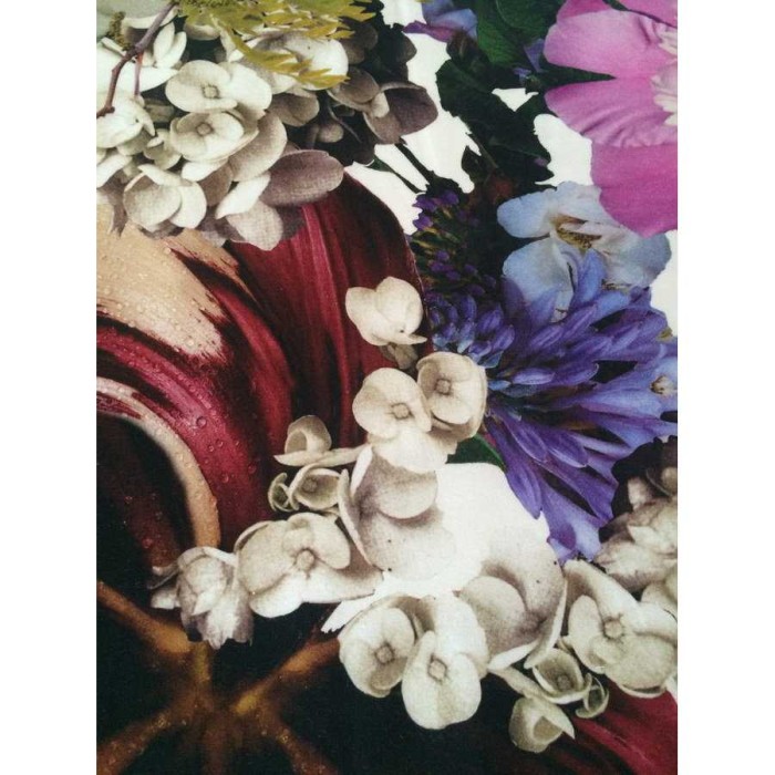 Постельное белье Roberto Cavalli "Floris 1", семейное, белый