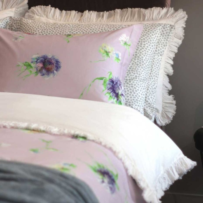 Постельное белье DecoFlux "Aster Pink", 2-х спальное, пудра