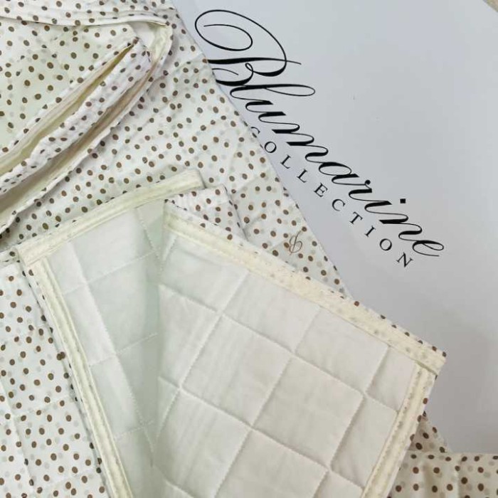 Покрывало Blumarine "Malu", 180x270 см, белый