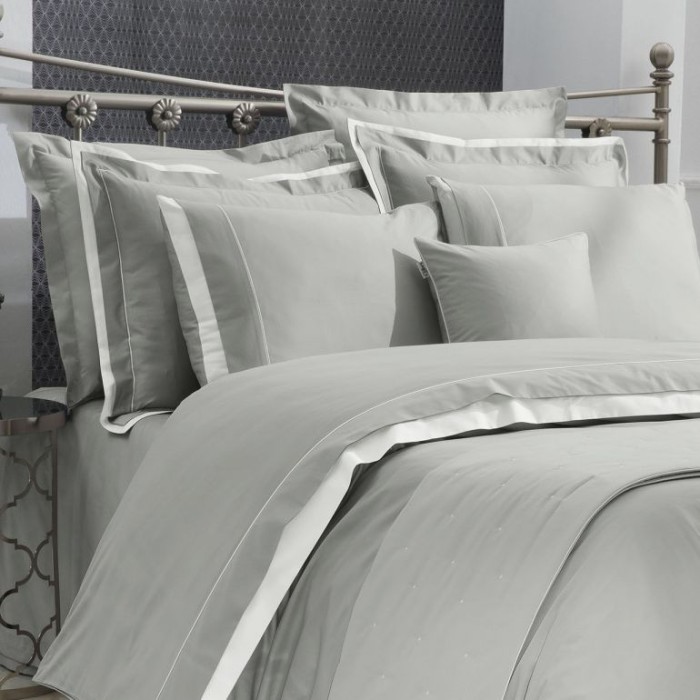 Постельное белье Sarev "Krakow", 2-х спальное (евро), серый
