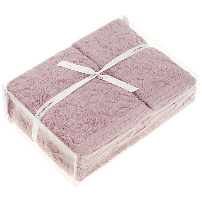 Полотенце Luxberry "Royal", 70x140 см, розовый