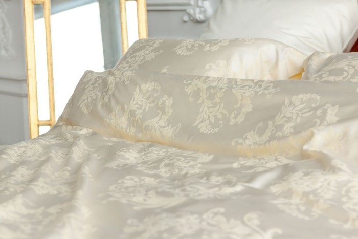 Постельное белье German Grass "Golden Palette Grass", 2-х спальное (евро), золотистый