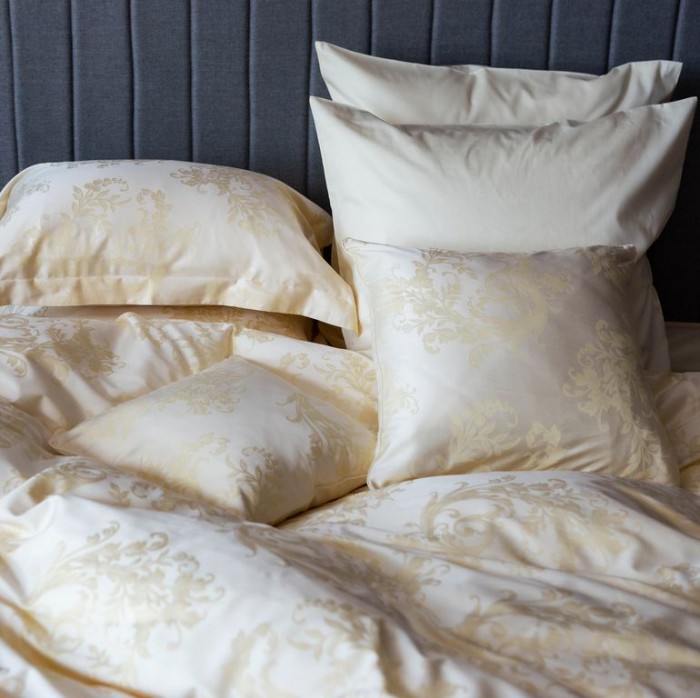 Постельное белье German Grass "Golden Palette Grass", 2-х спальное (евро), золотистый