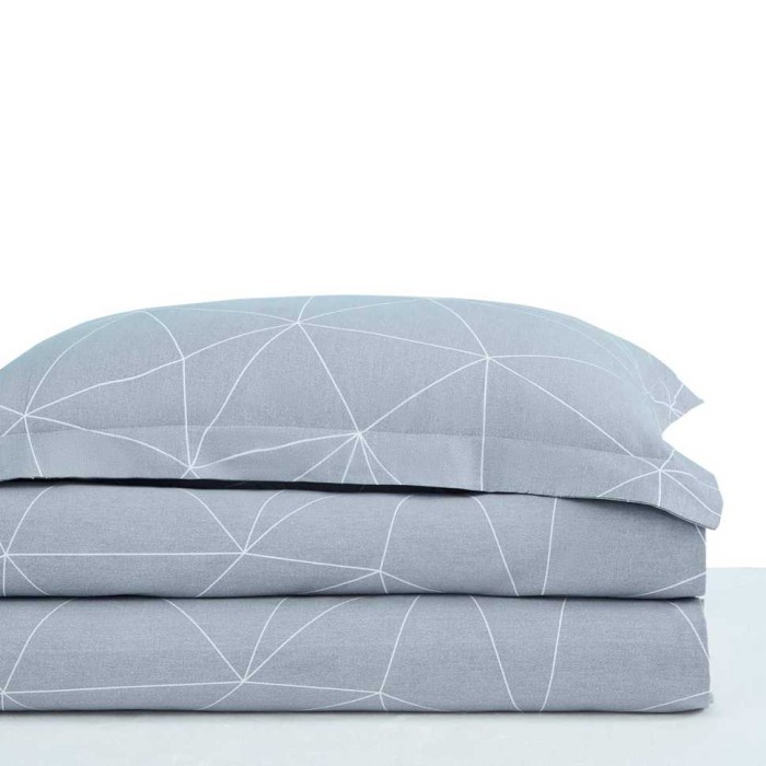 Постельное белье Arya Simple Living "Rana", 2-х спальное (евро), серый