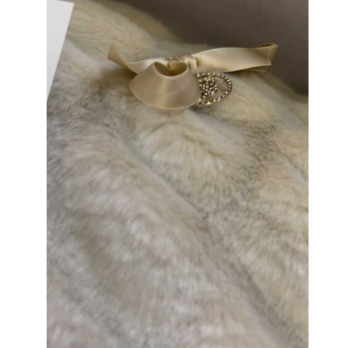 Покрывало BLUMARINE мех "Сhamonix", 240x260 см, светло-бежевый