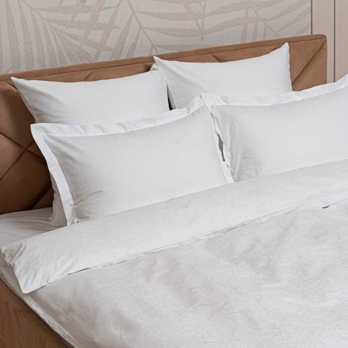 Наволочка German Grass "Paisley Palette", 2 шт, 50x70 см, белый