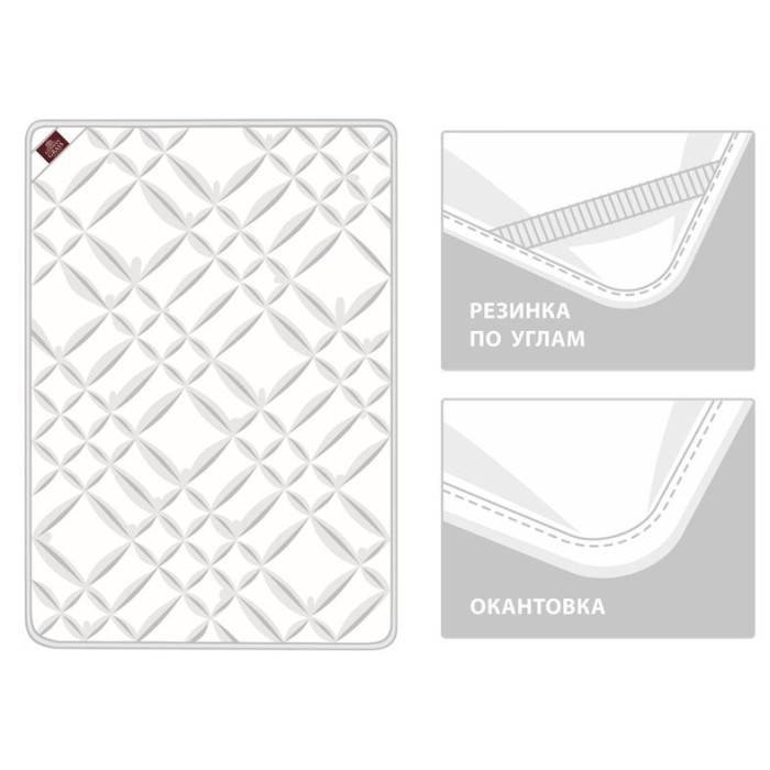 Наматрасник Prinz and Prinzessin "Baby 95°C Grass", 60x120 см, легкий