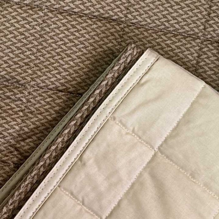 Покрывало Svad Dondi "Dorian", 270x270 см, золотистый